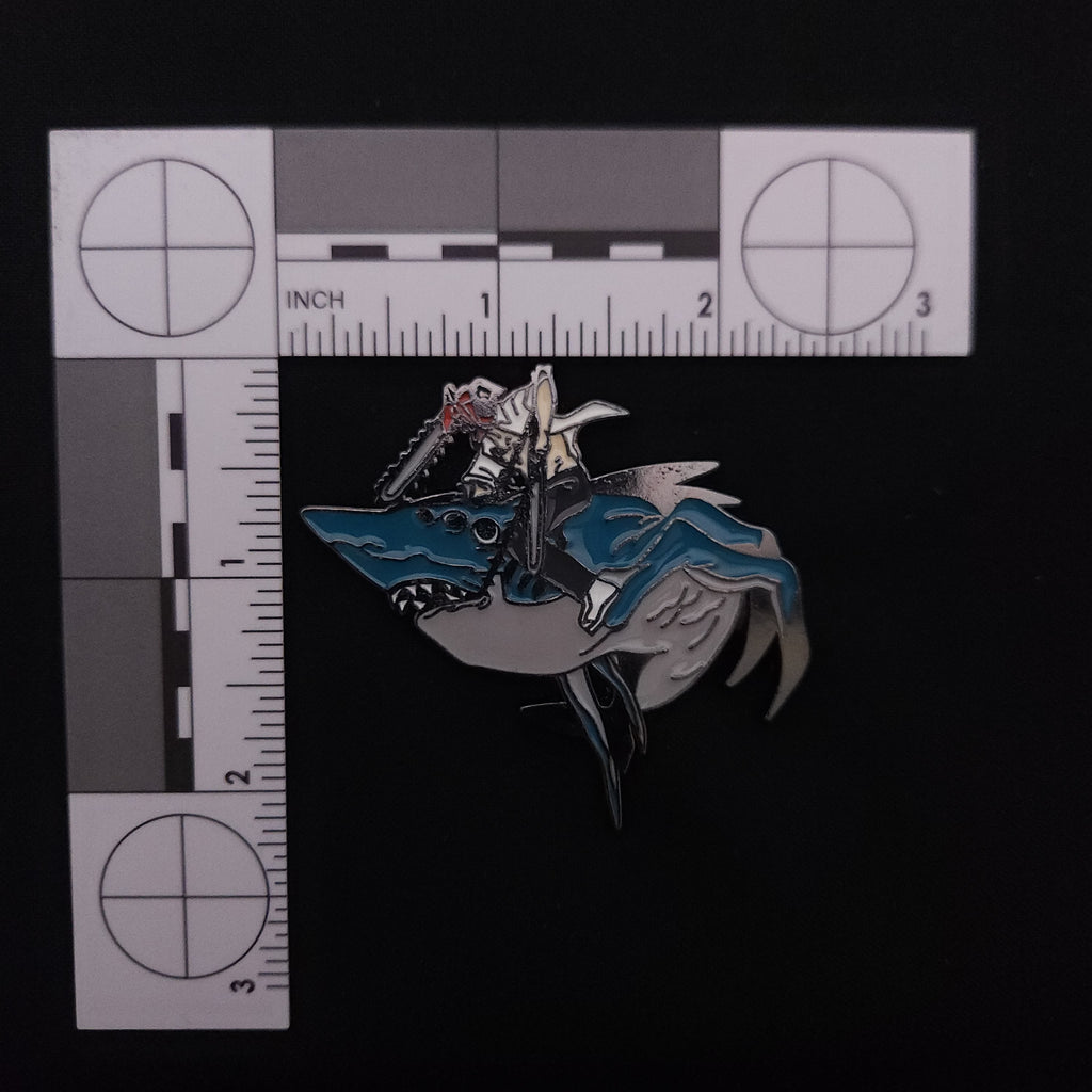 Chainsaw Man Chainsaw Riding Beam Pin