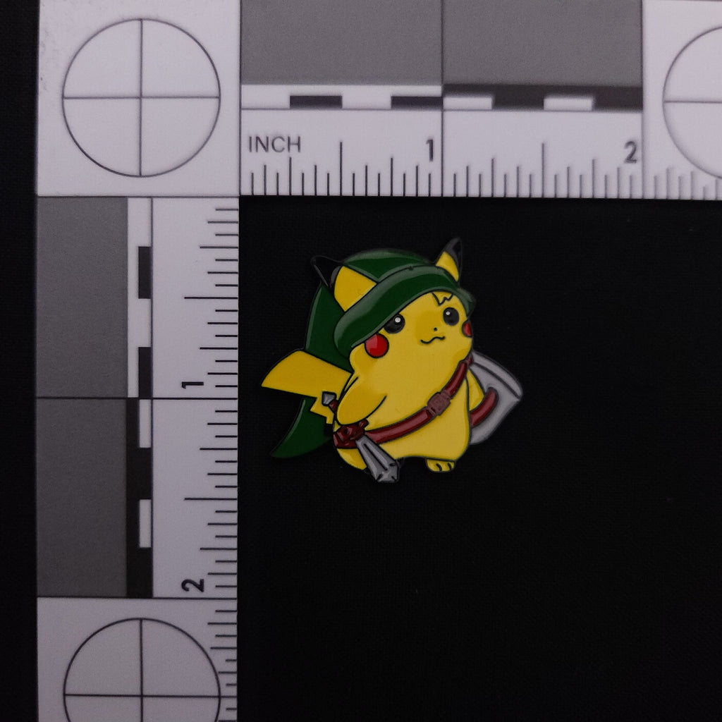 Pokemon Pikachu in Link Costume Pin