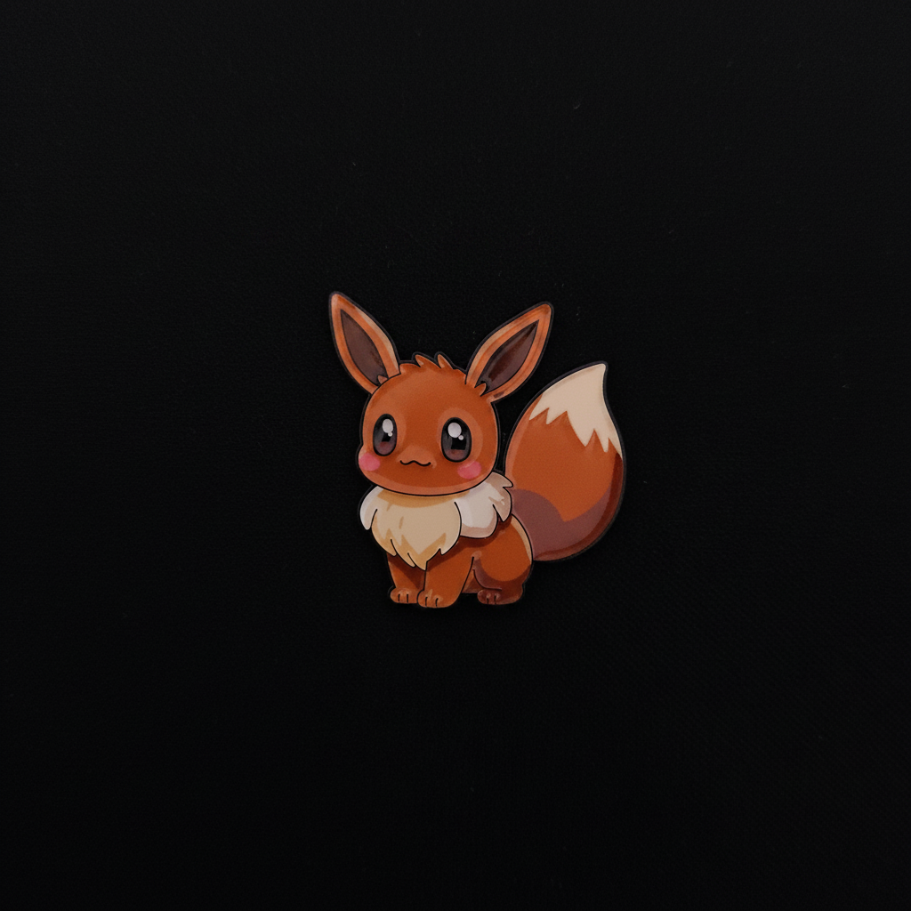 Pokemon Chibi Eevee Pin