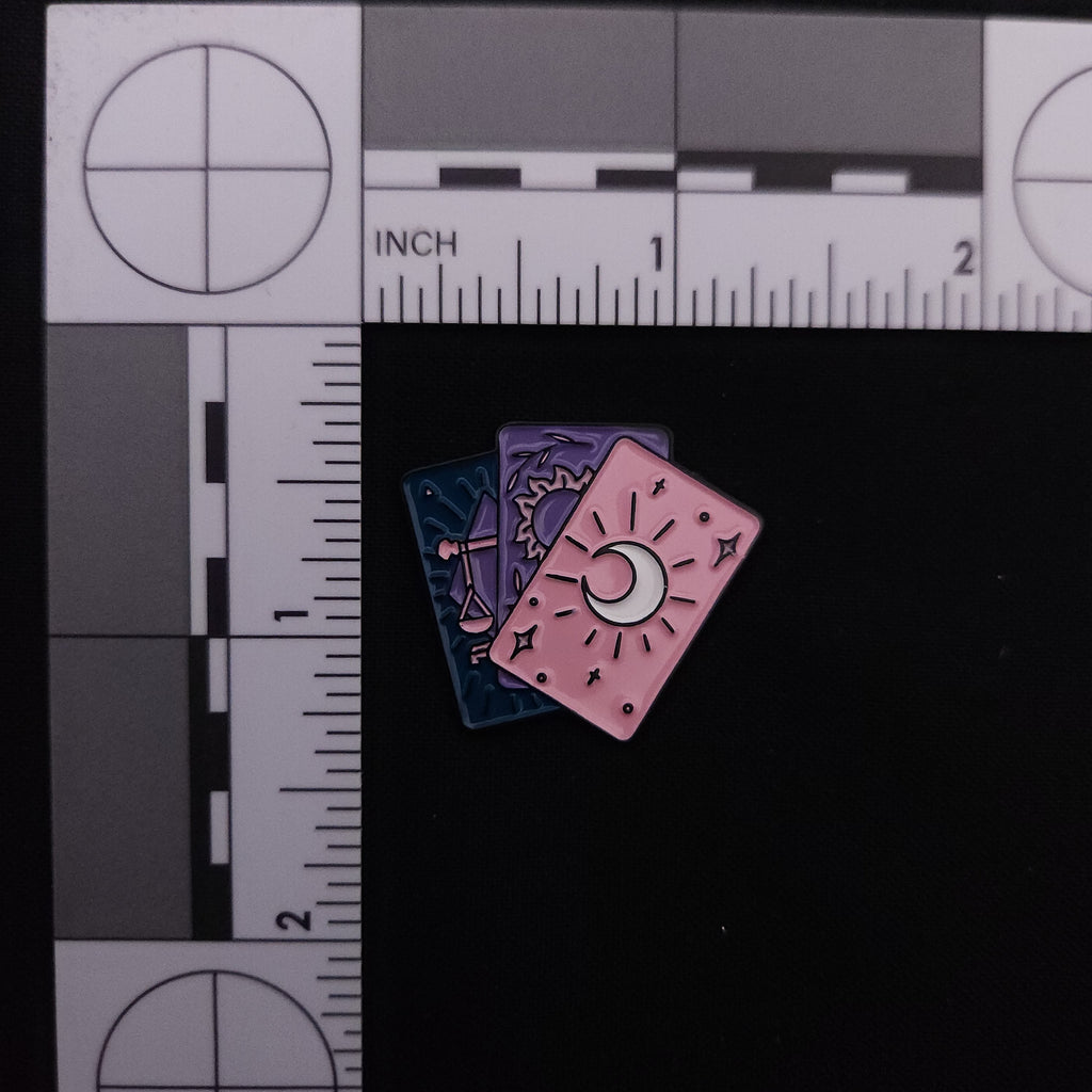 Pink Tarot Cards Pin