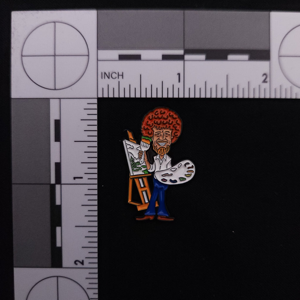 Bob Ross Painting Pin