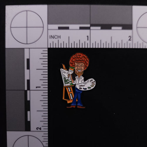 Bob Ross Painting Pin