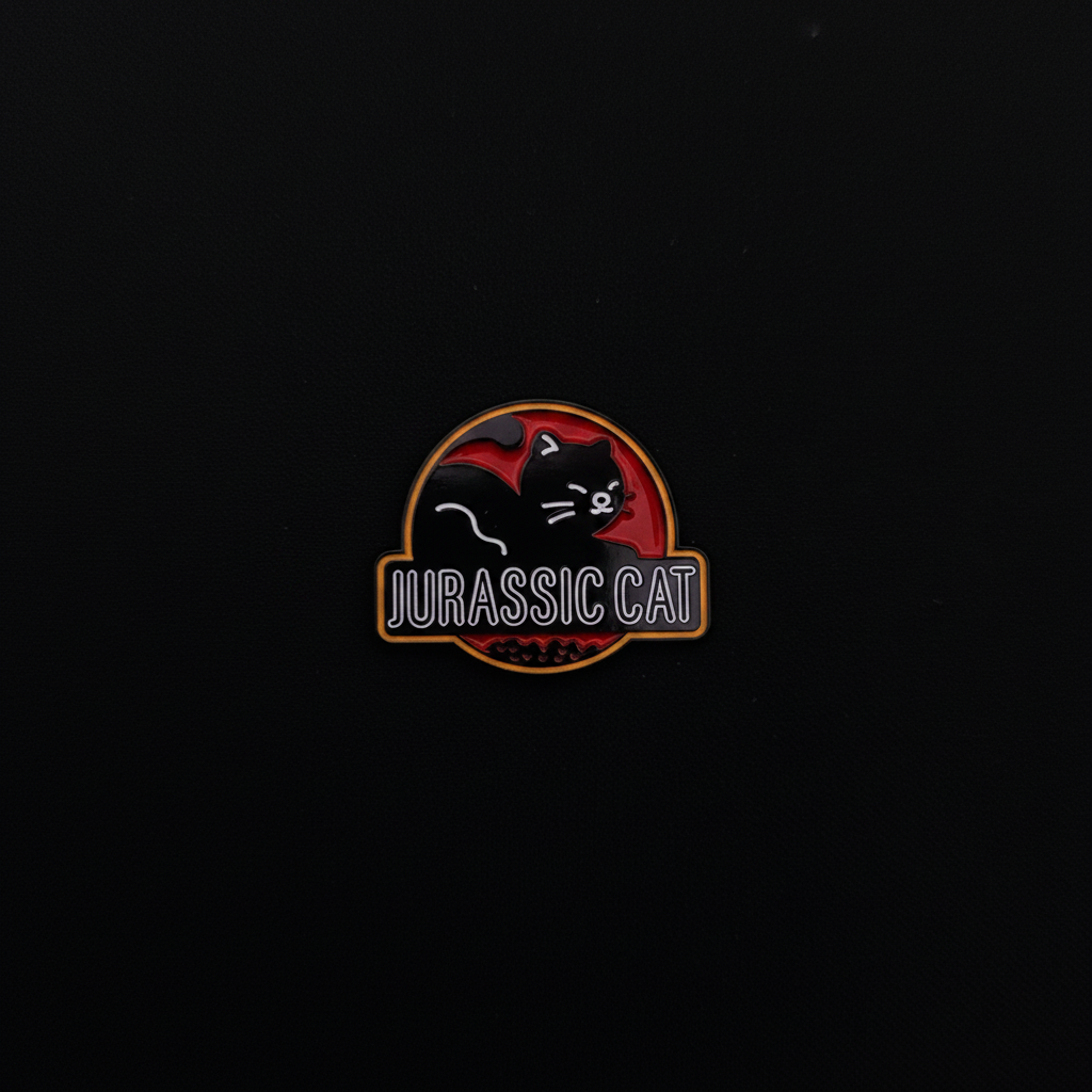 Cats Jurassic Cat Pin