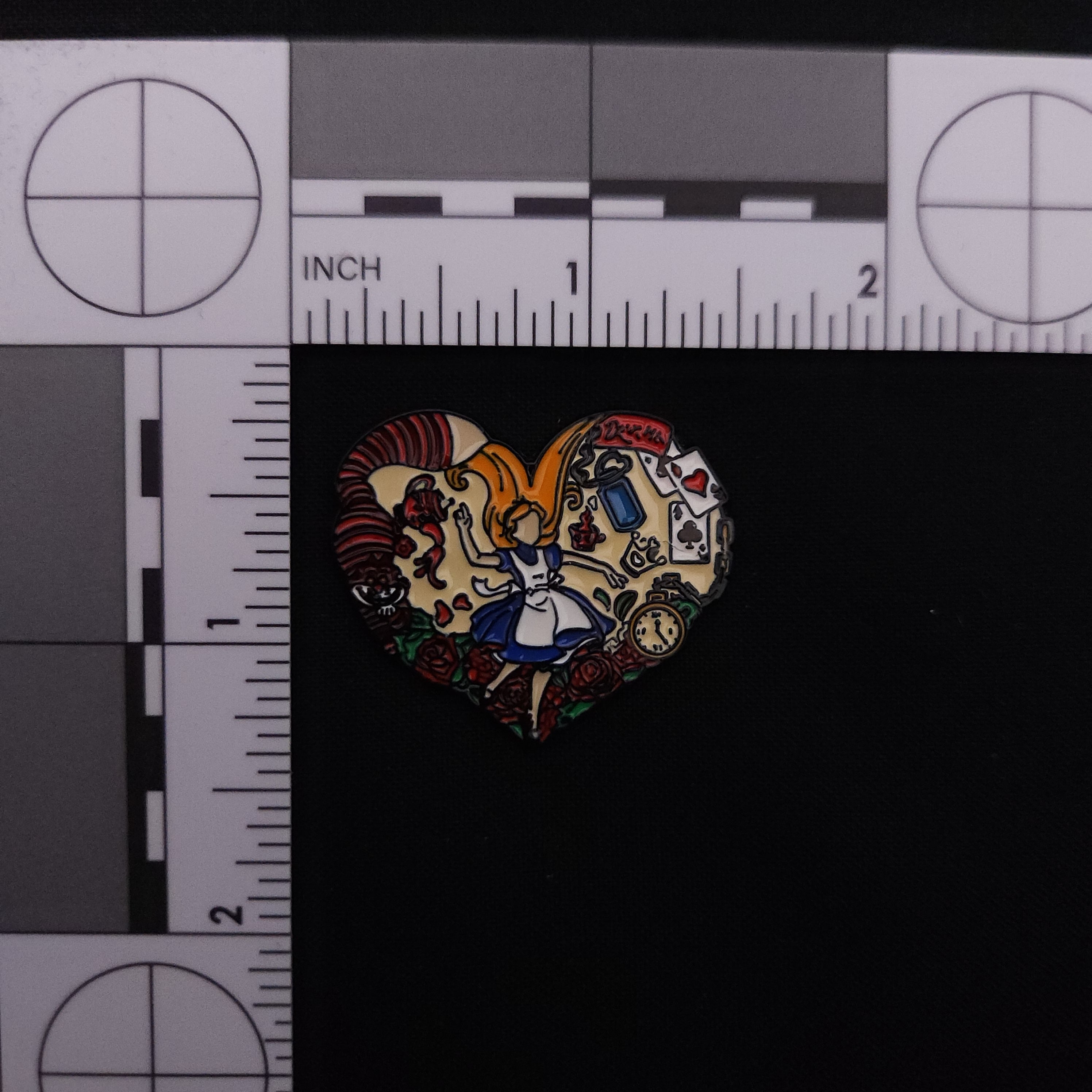 Alice Heart Pin