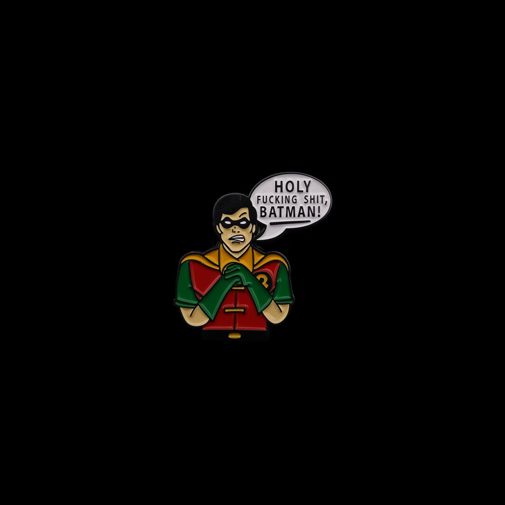 DC Comics Robin Meme Pin