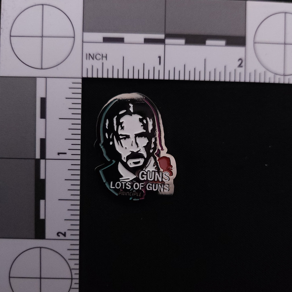 John Wick Guns Pin