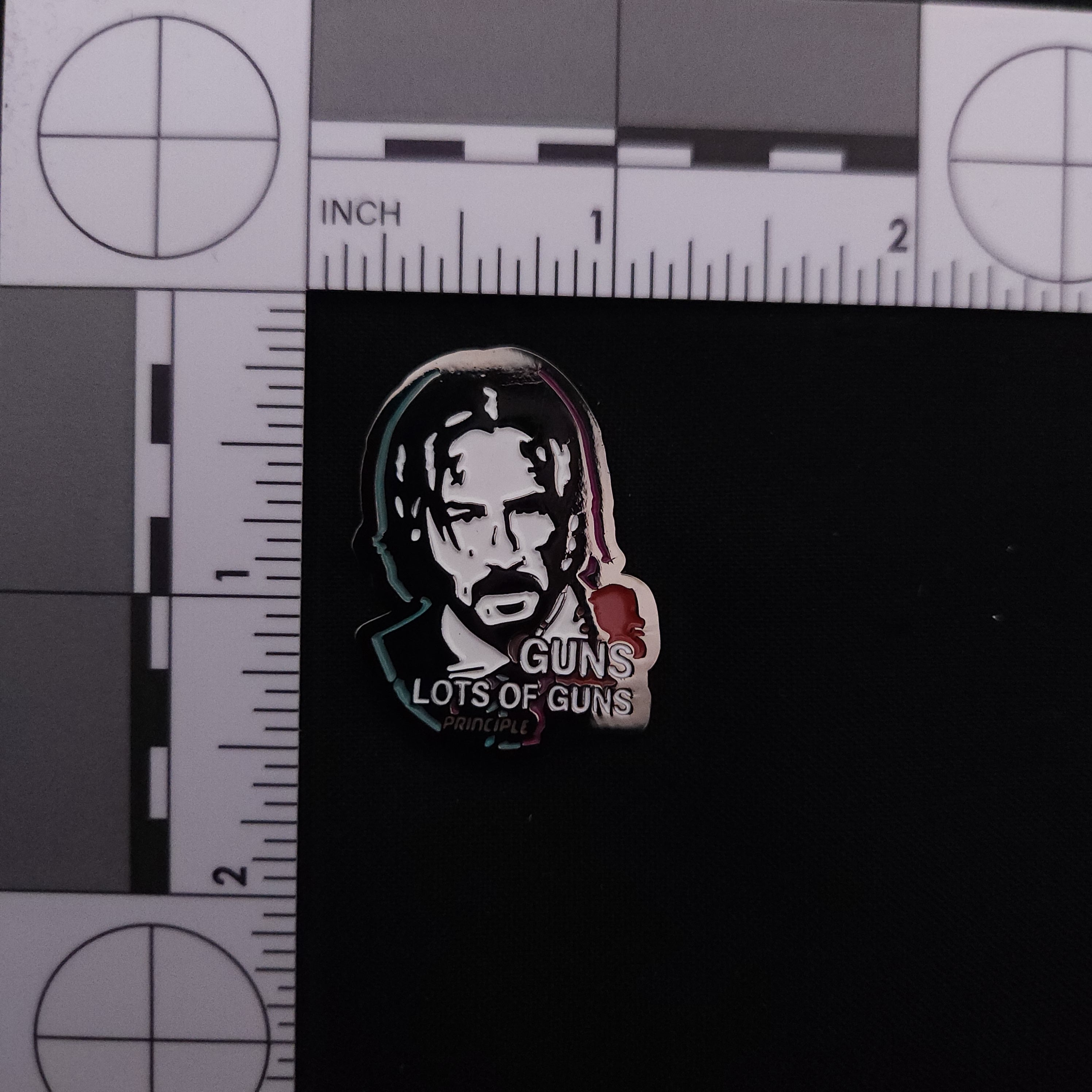 John Wick Guns Pin