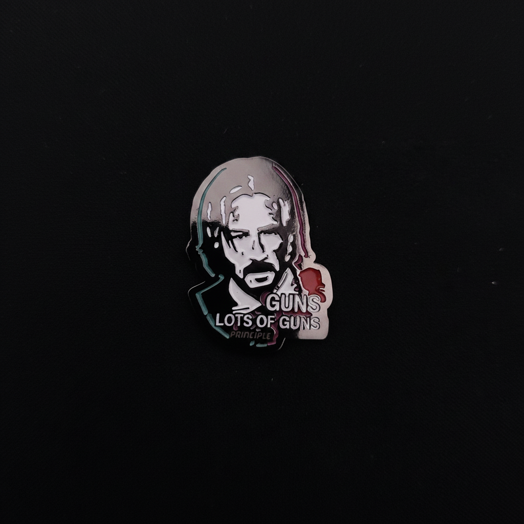 John Wick Guns Pin