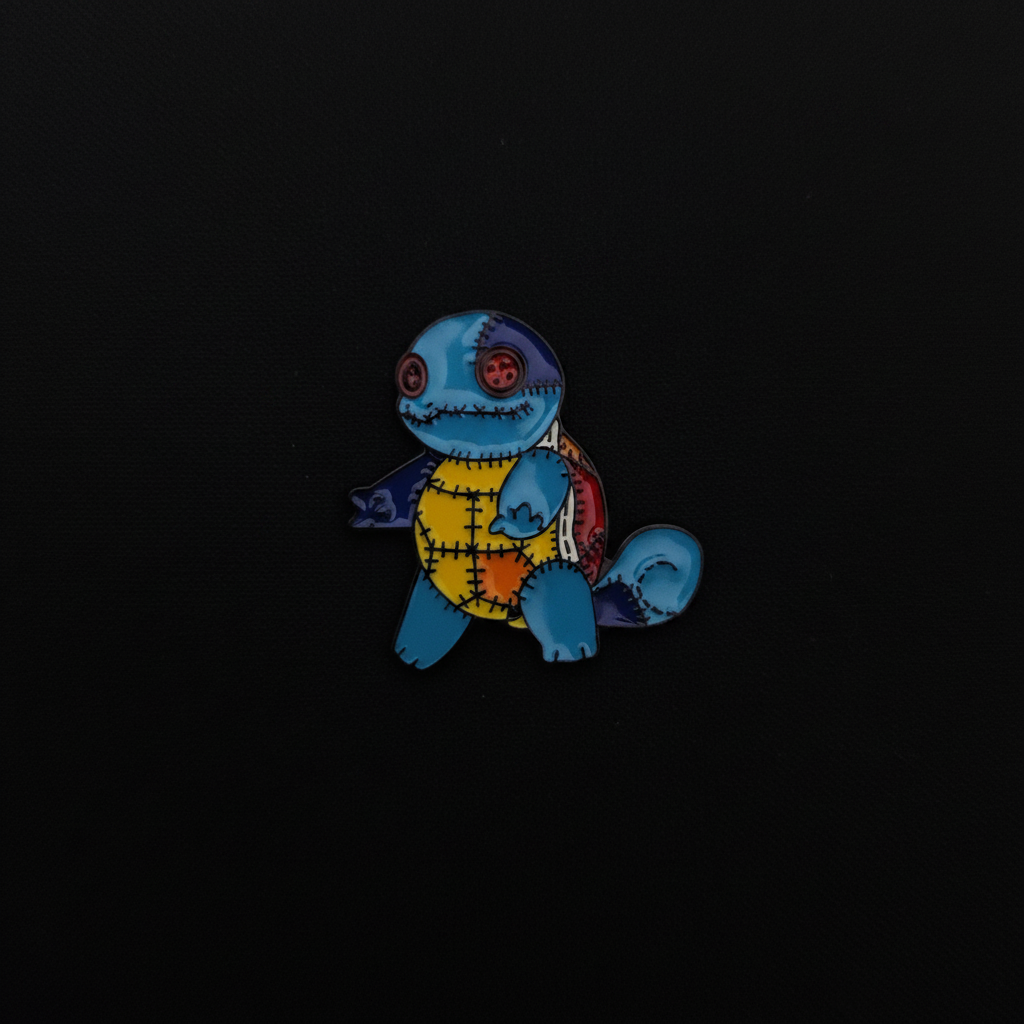 Pokemon Voodoo Squirtle Pin