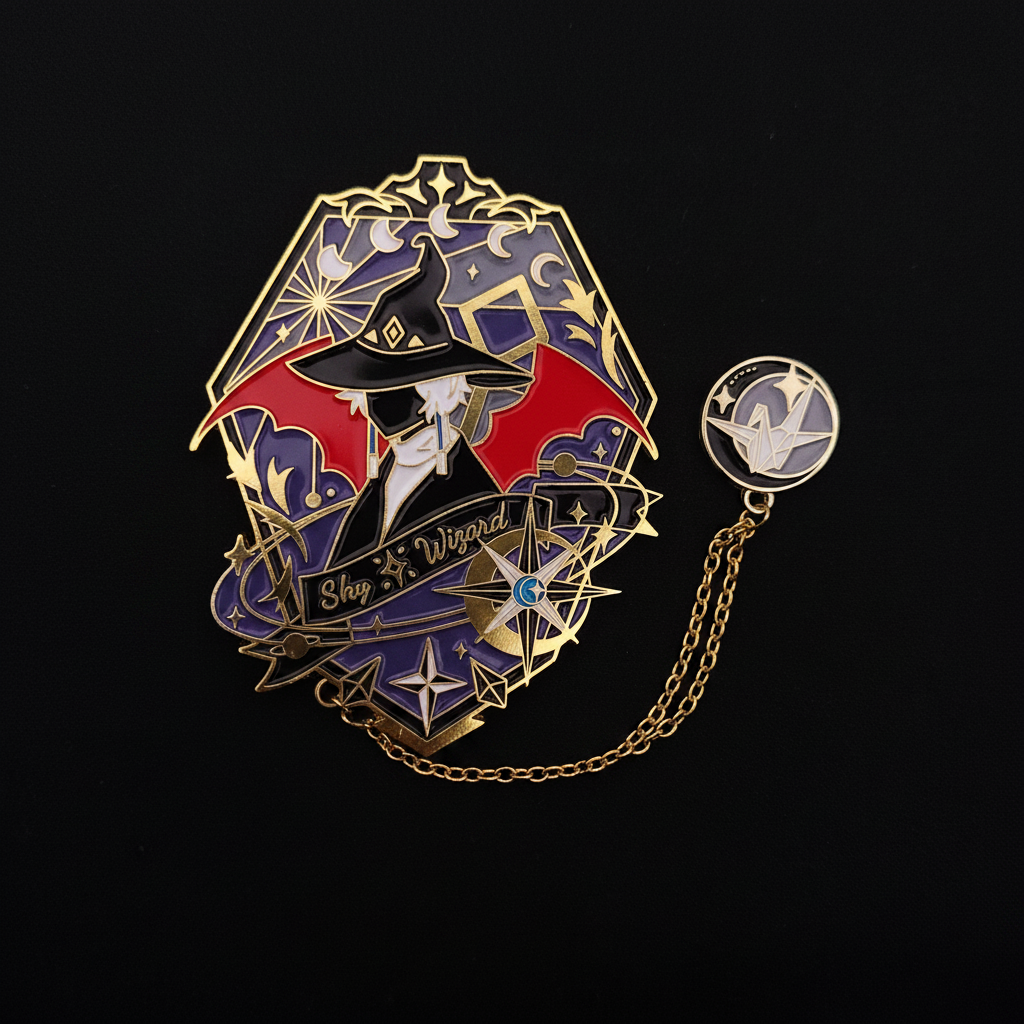 Sky Wizard Pin