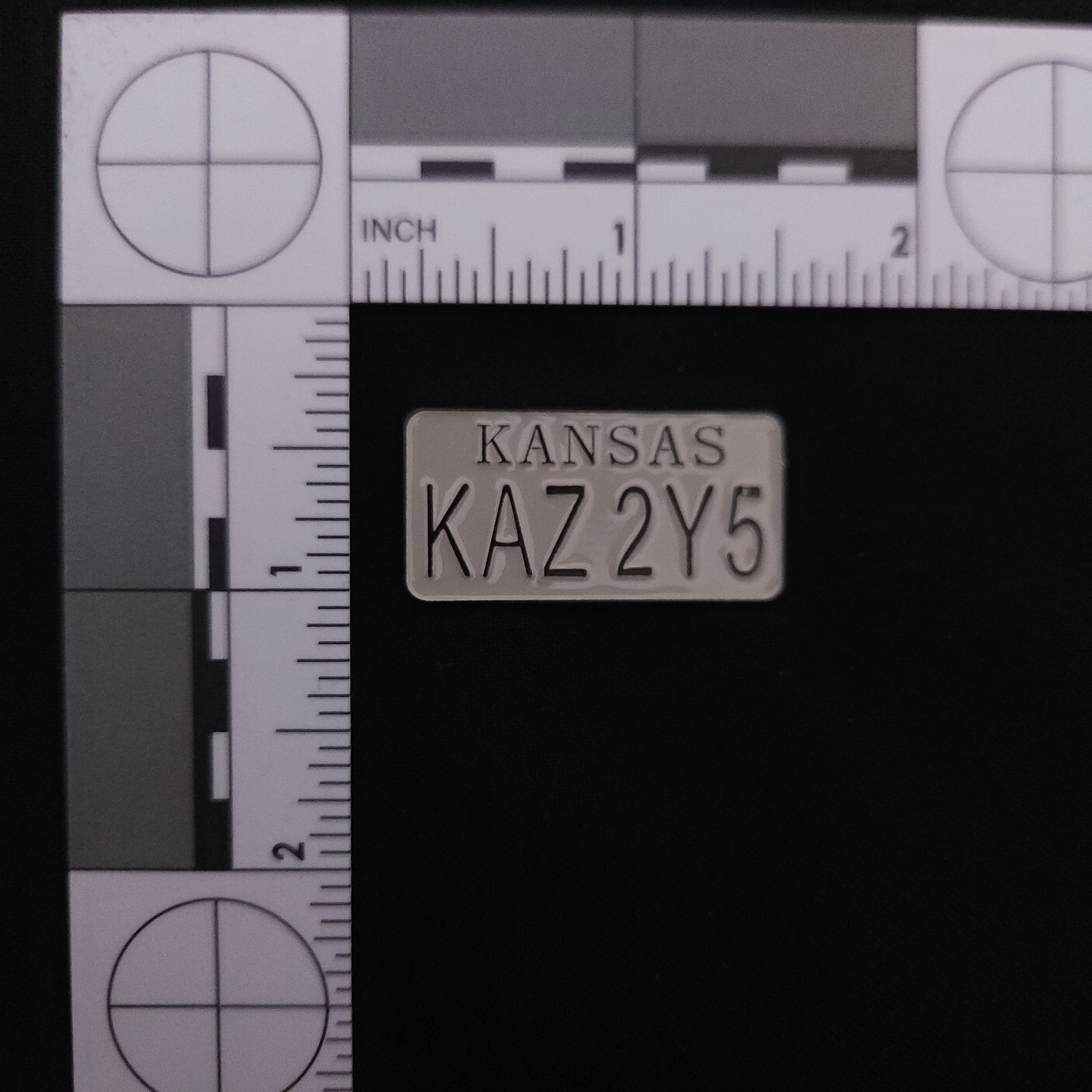 Supernatural License Plate Pin