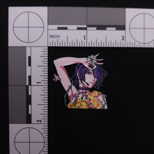 Chainsaw Man Reze Flowers Pin
