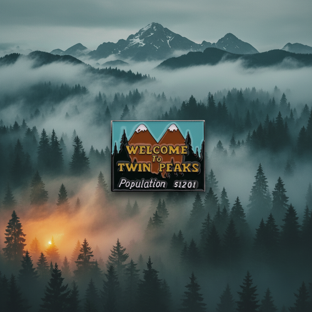 Twin Peaks Pin