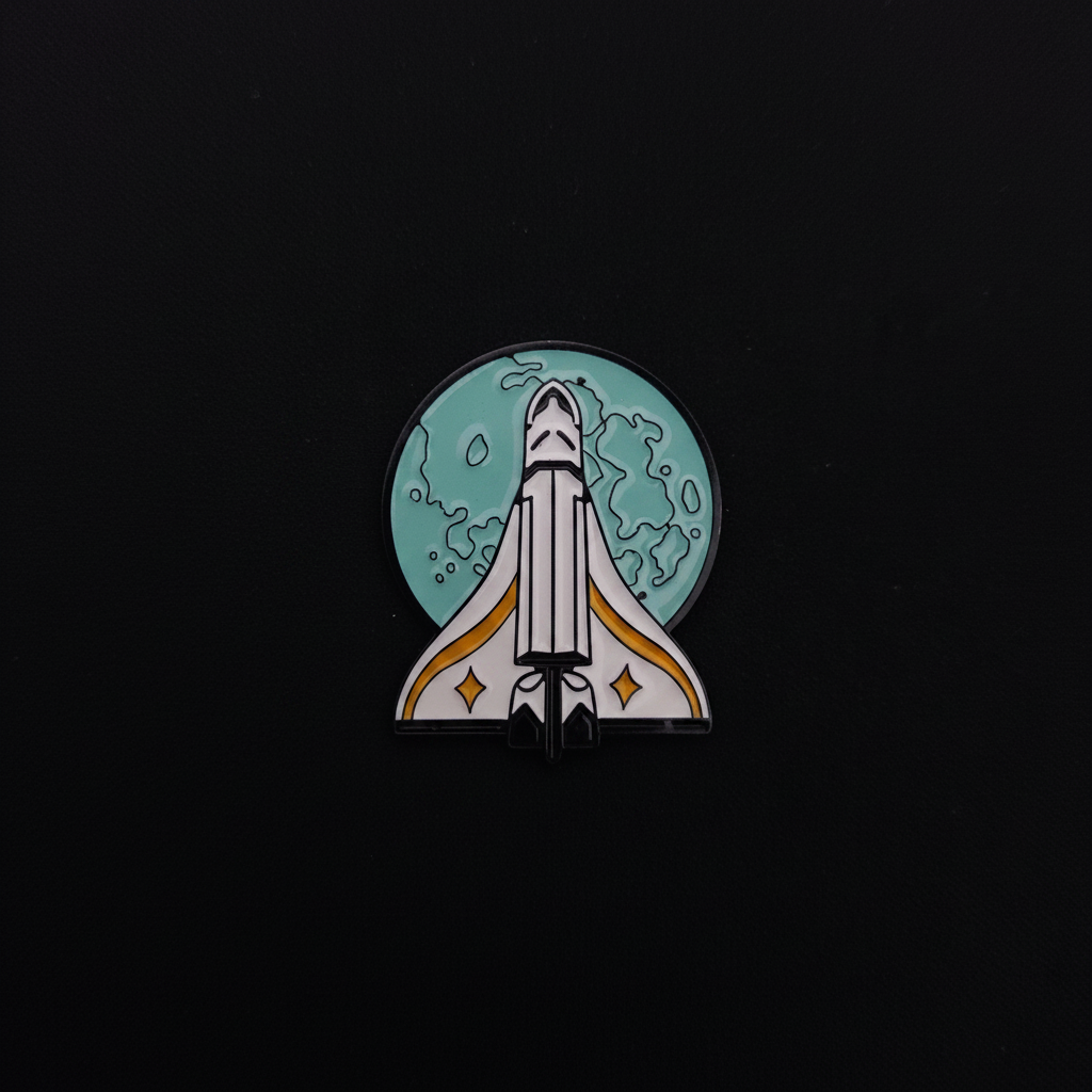 The Last of Us Space Shuttle Pin