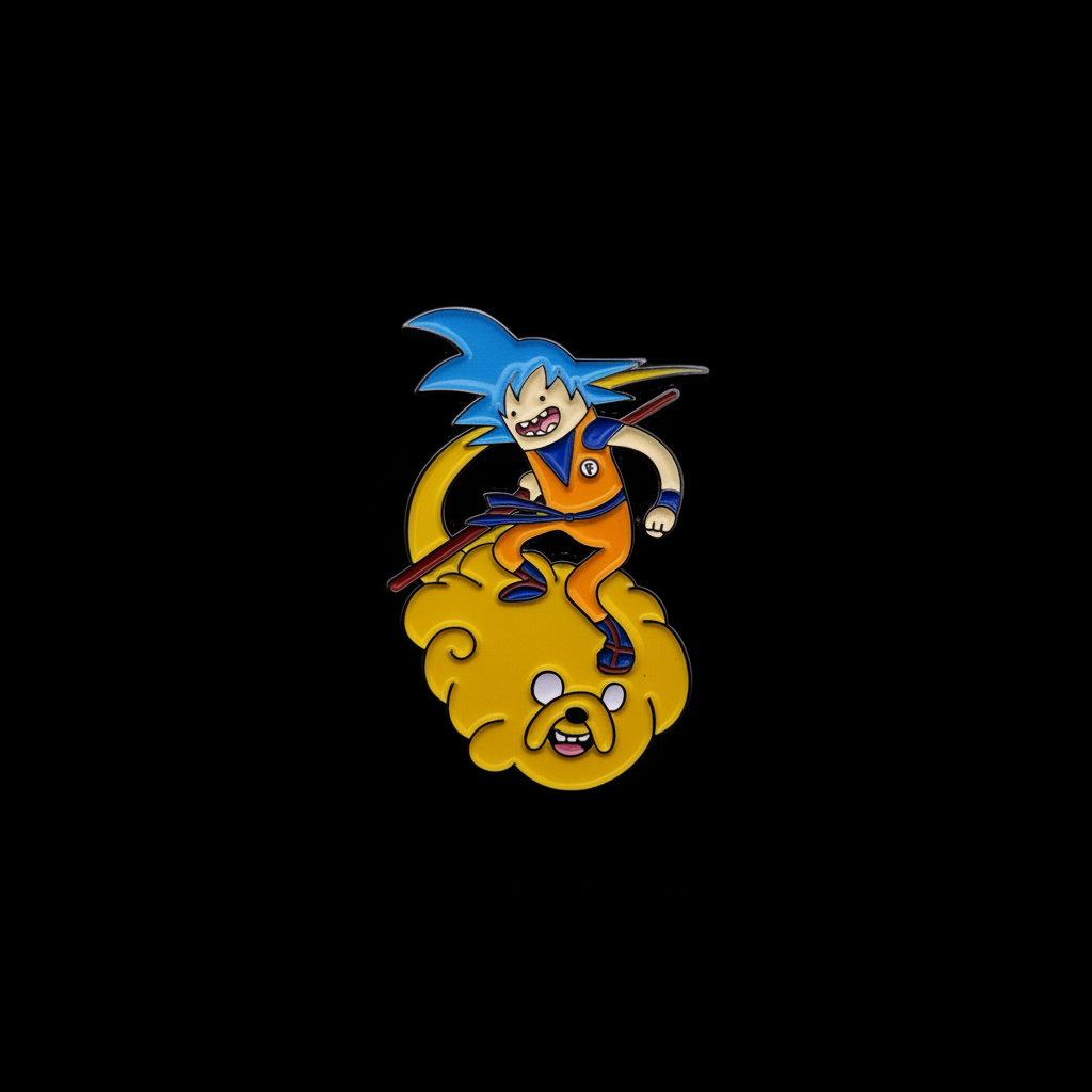 Adventure Time Goku Pin