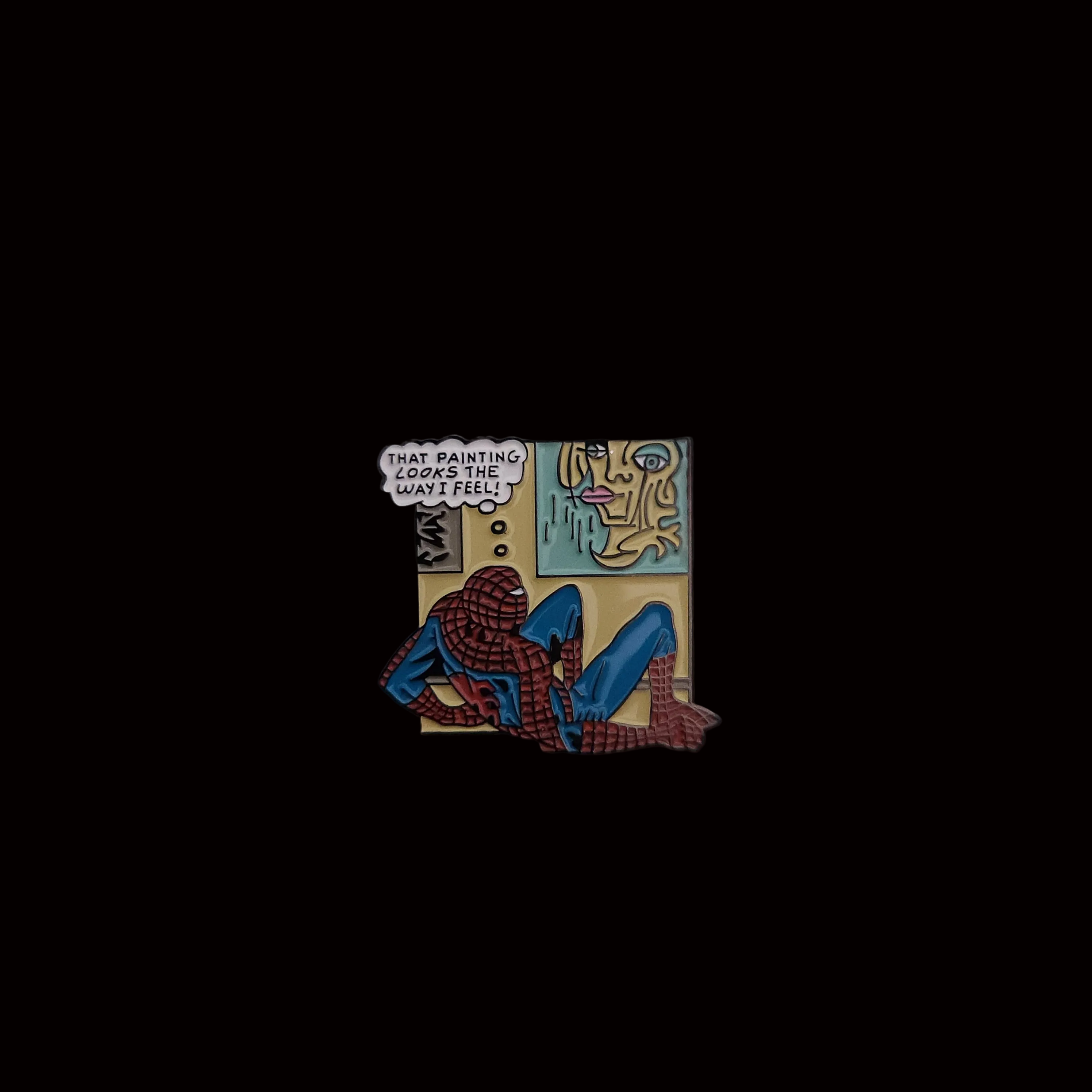 Marvel Meme Spiderman Pin