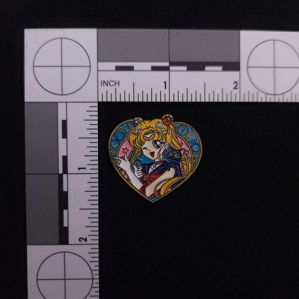 Sailor Moon Heart Pins