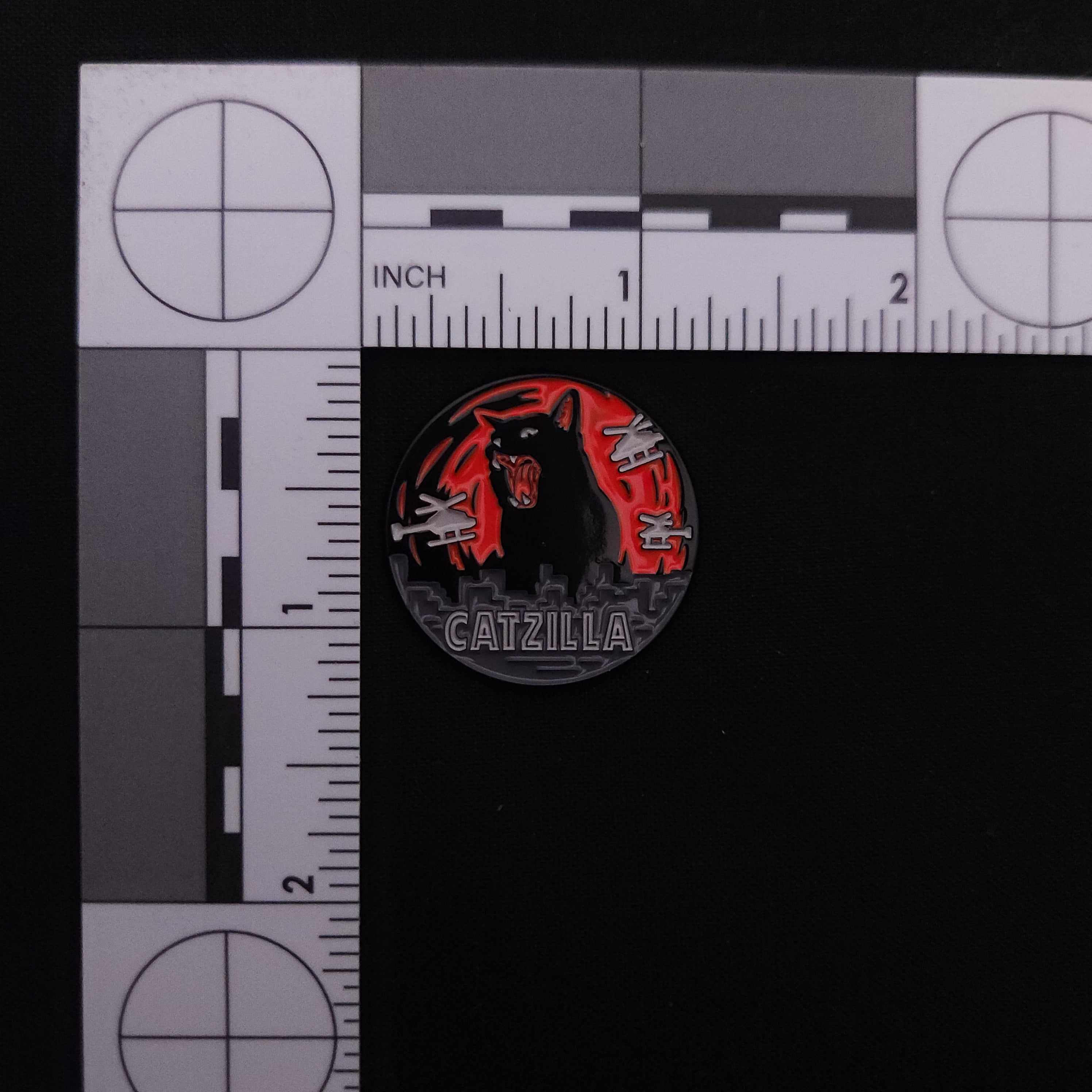 Cats Catzilla Pin
