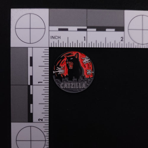 Cats Catzilla Pin