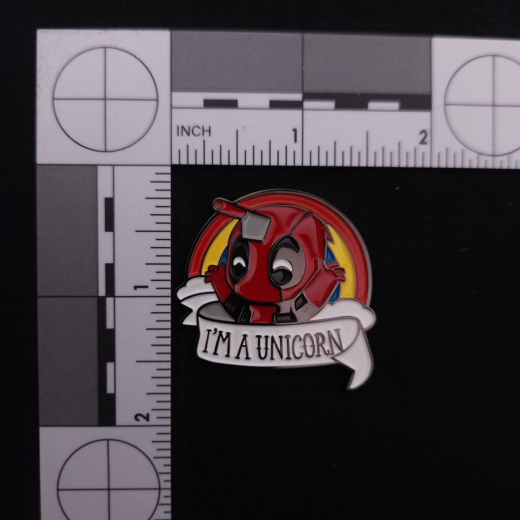Marvel Deadpool “I'm a Unicorn” Pin