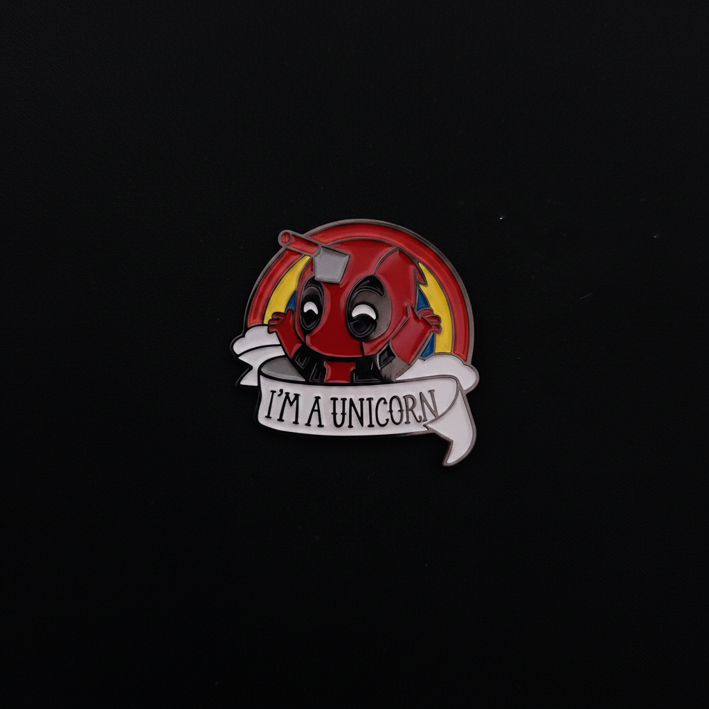 Marvel Deadpool “I'm a Unicorn” Pin