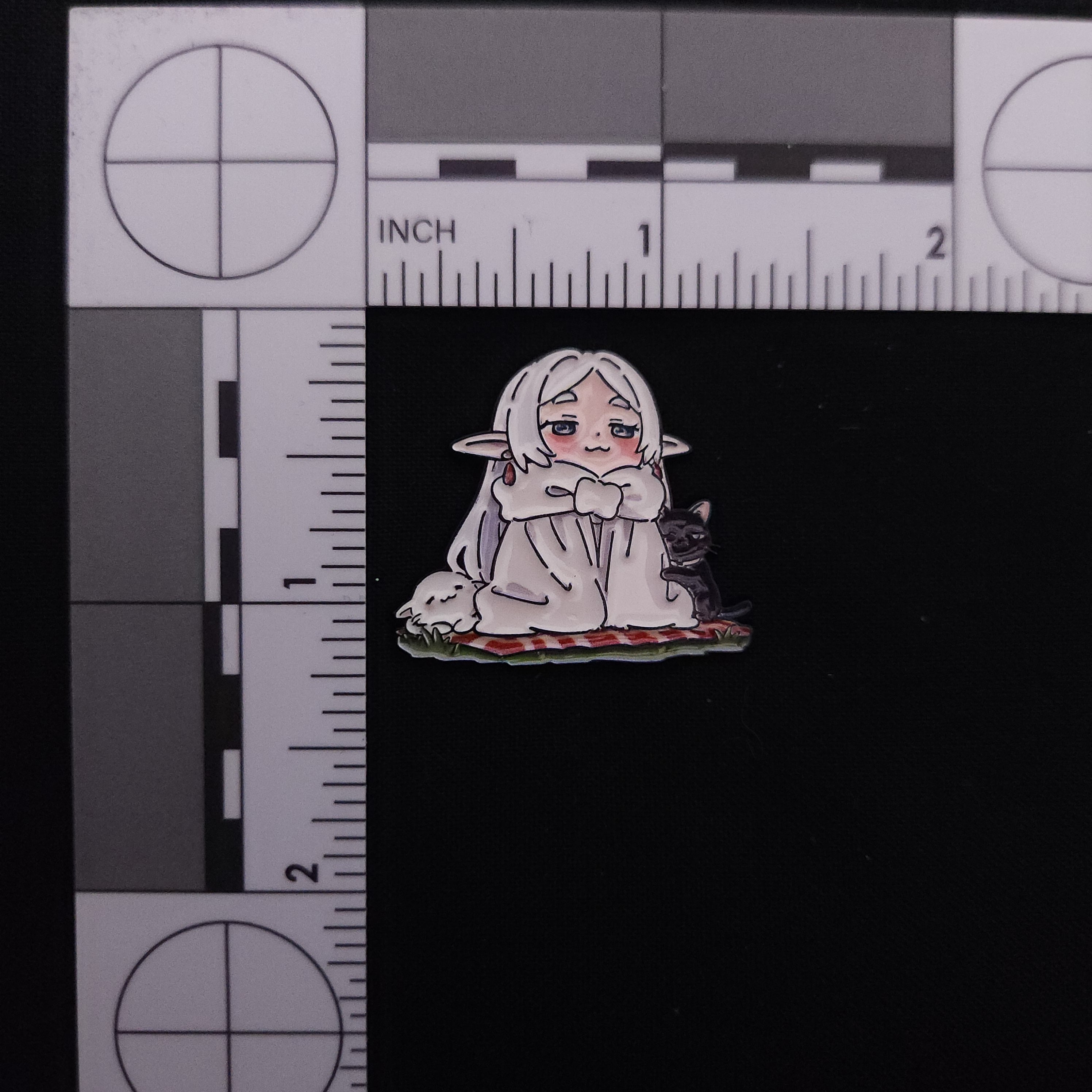 Frieren Warm Chibi Frieren Pin