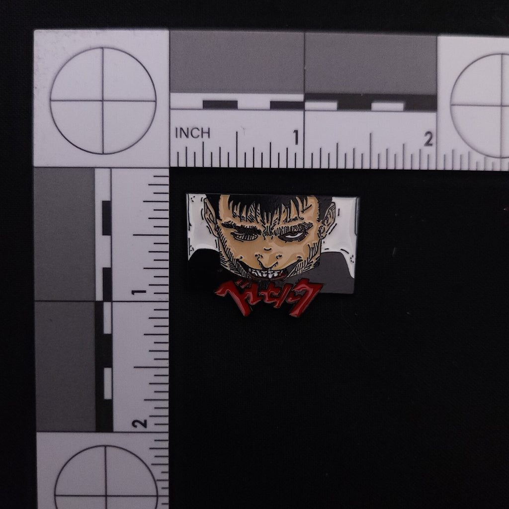 Berserk Guts Smiling Pin