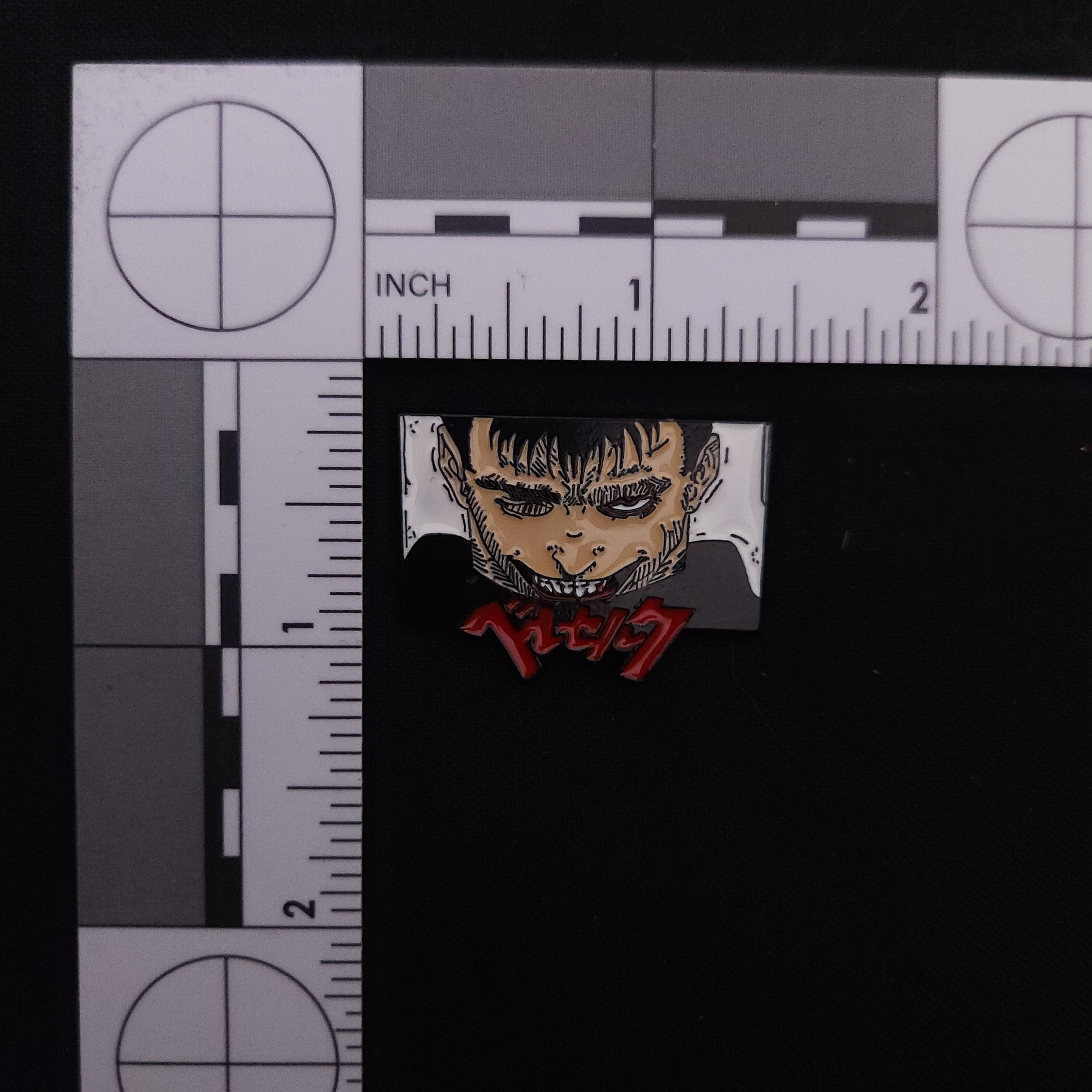 Berserk Guts Smiling Pin
