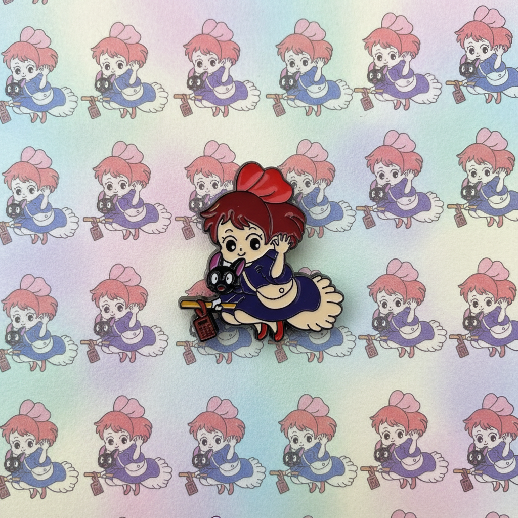 Kiki's Delivery Service Chibi Kiki Pin