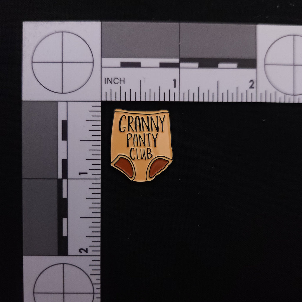Granny Panties Club Pin