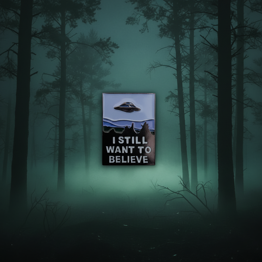 X-Files I Want to Believe Pin