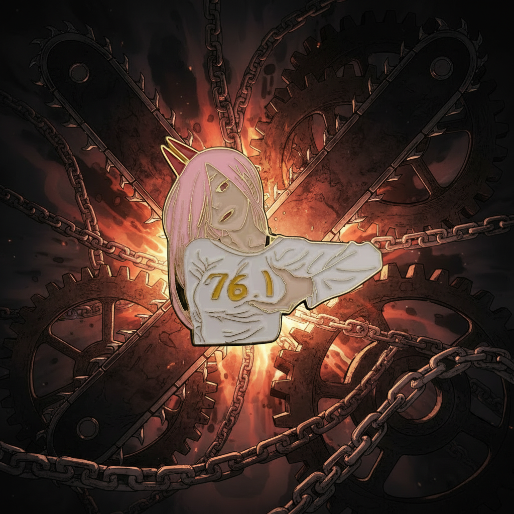 Chainsaw Man "The Contract" Power Pin
