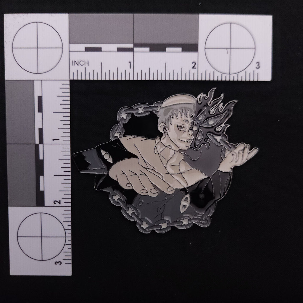 Soul Eater Justin Law Pin