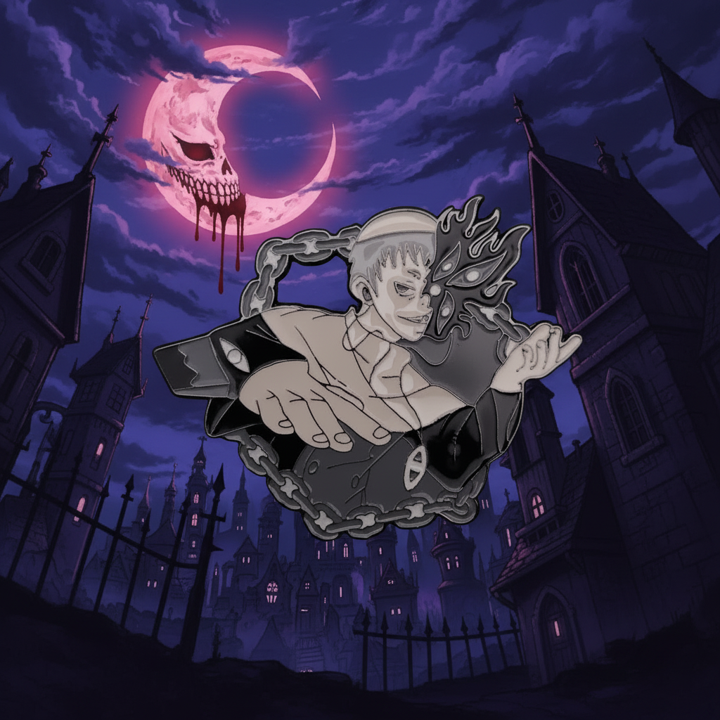 Soul Eater Justin Law Pin