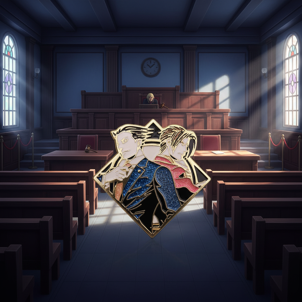 Ace Attorney Ace Pin