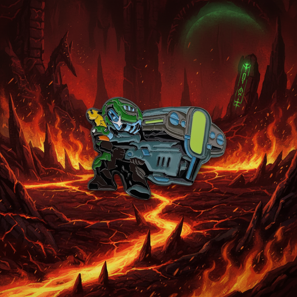 Doom BFG Pin