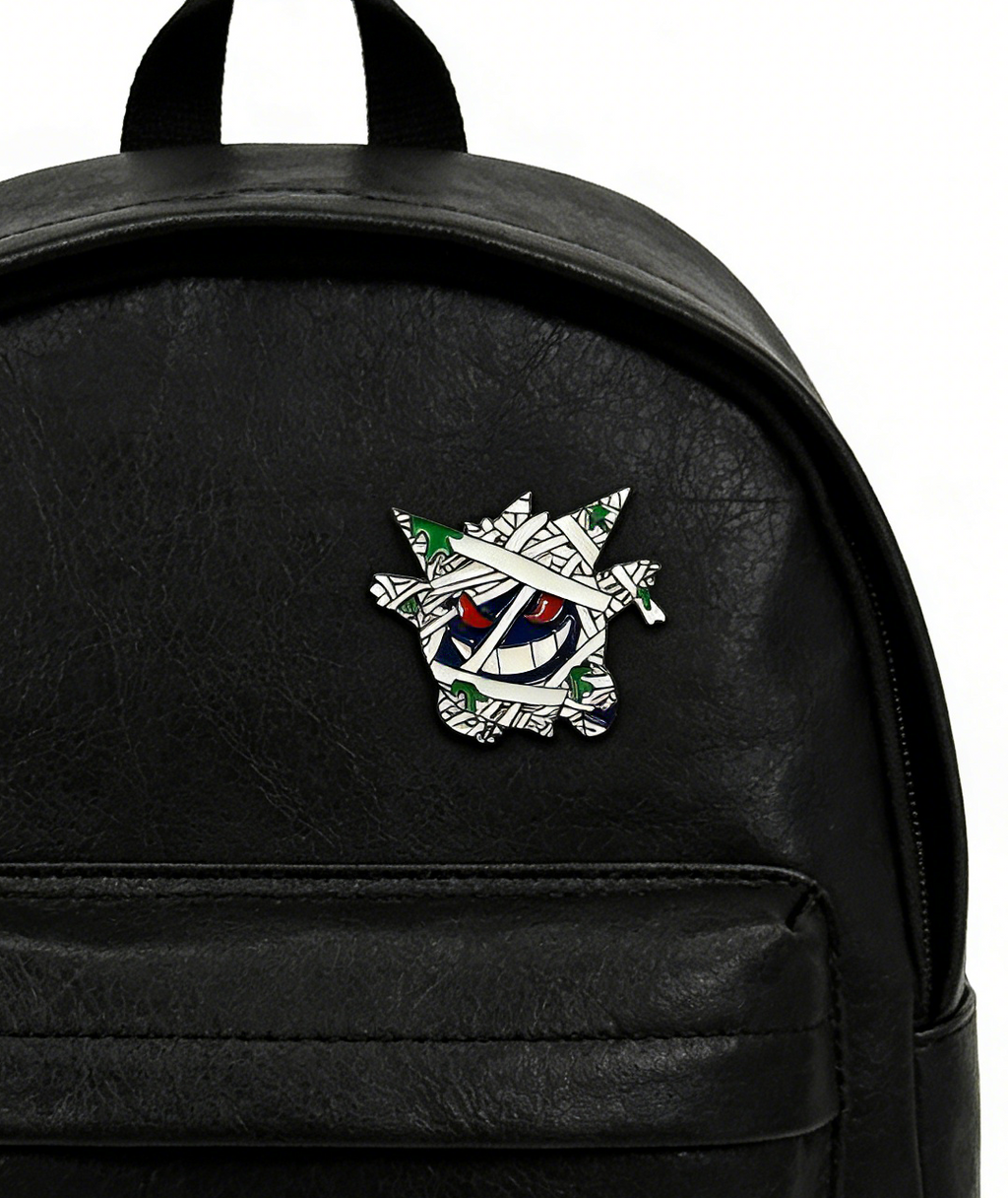 Pokemon Mummy Gengar Pin