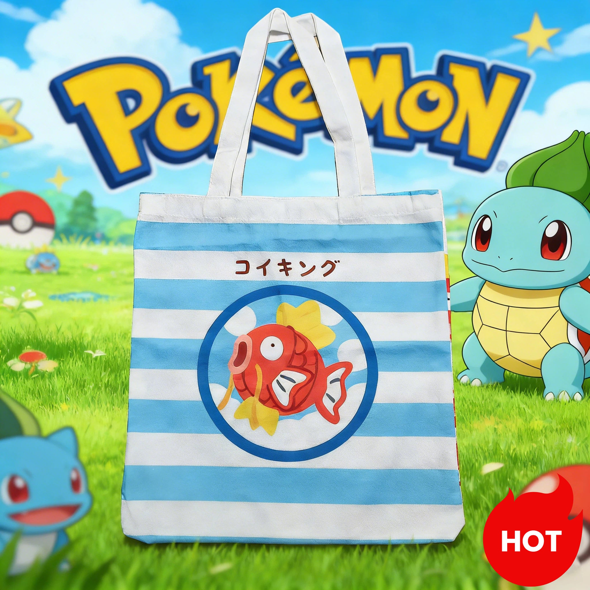 Pokémon Themed Tote Bags