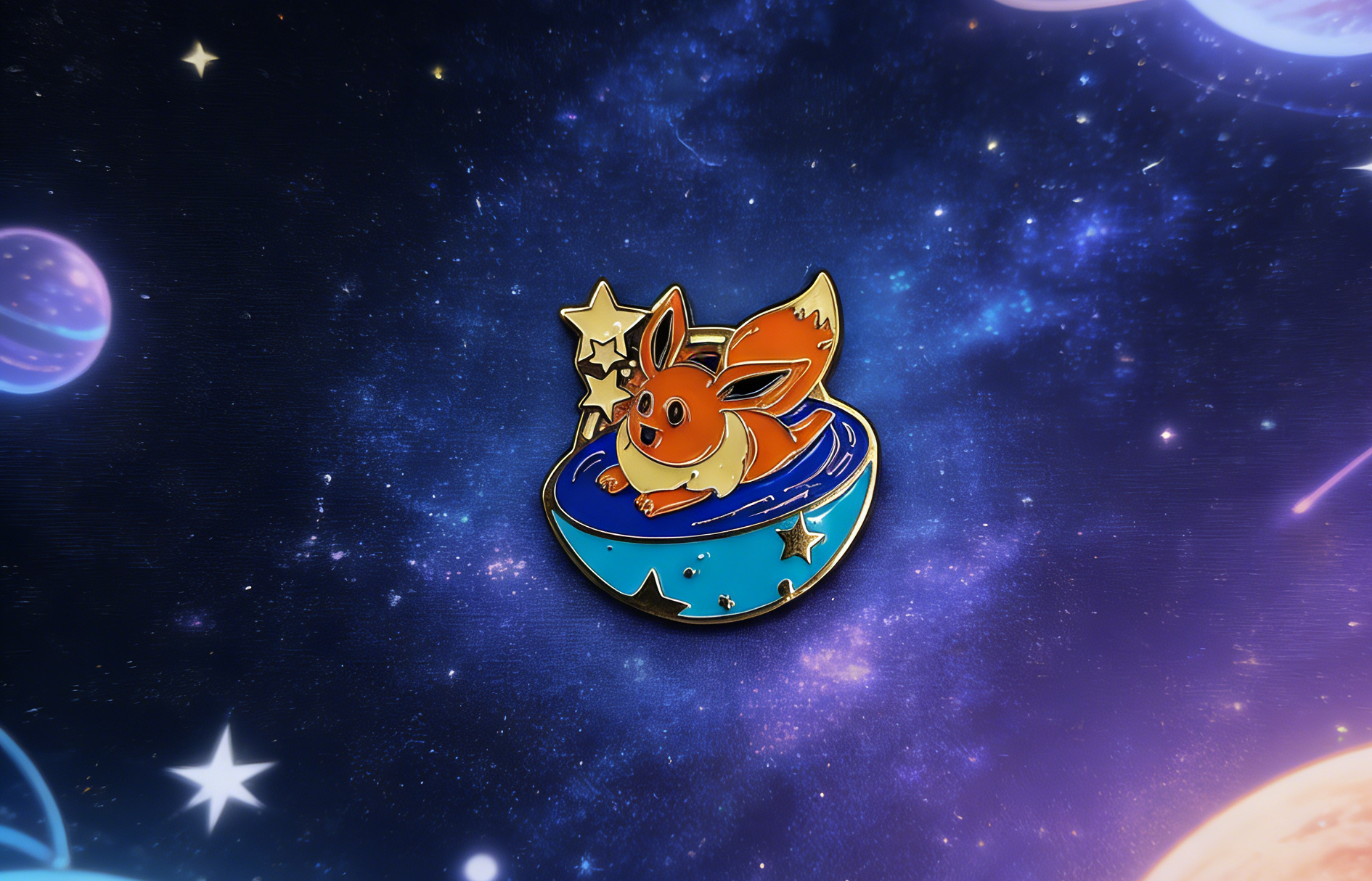 Pokemon Eevee Evolution Pin Collection