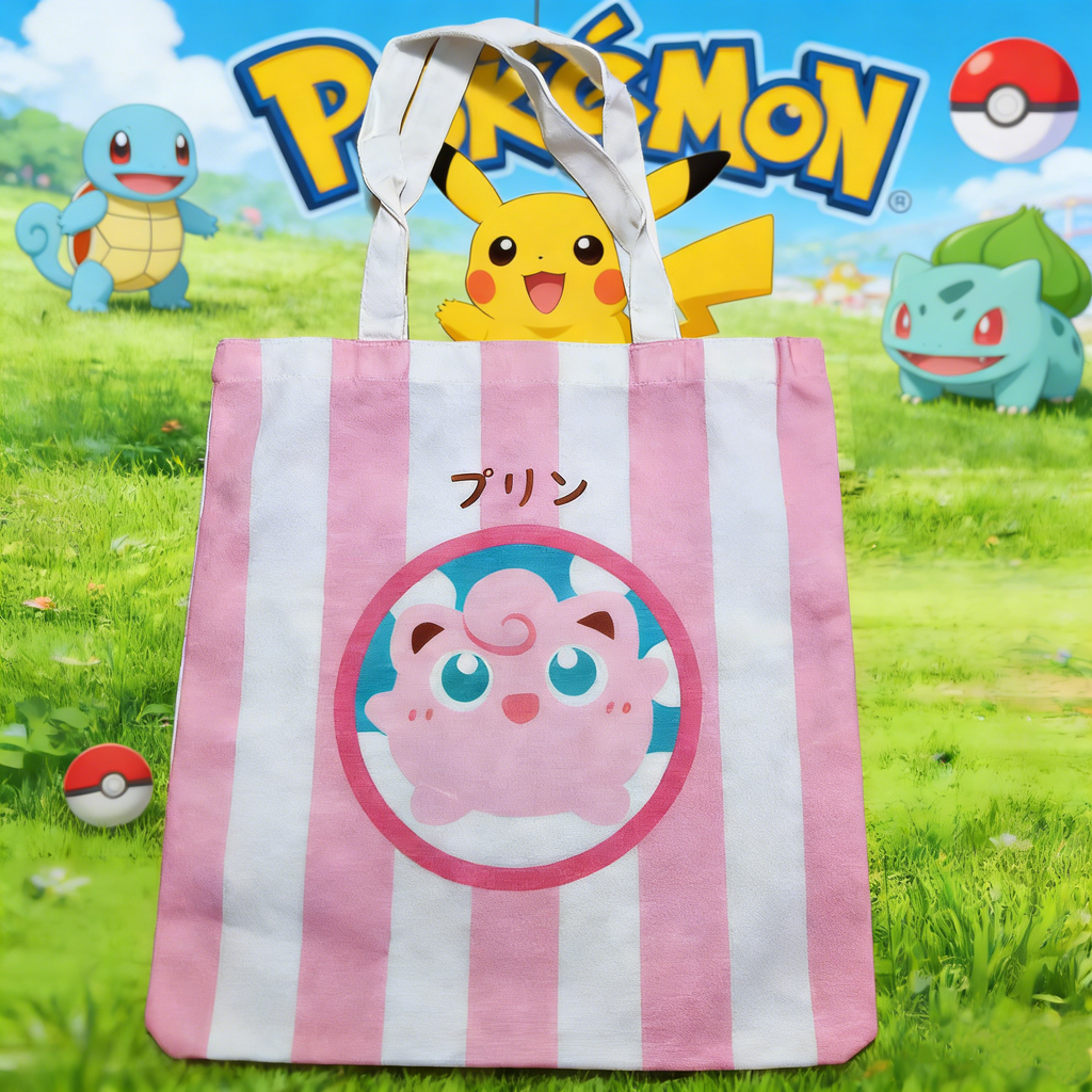 Pokémon Themed Tote Bags