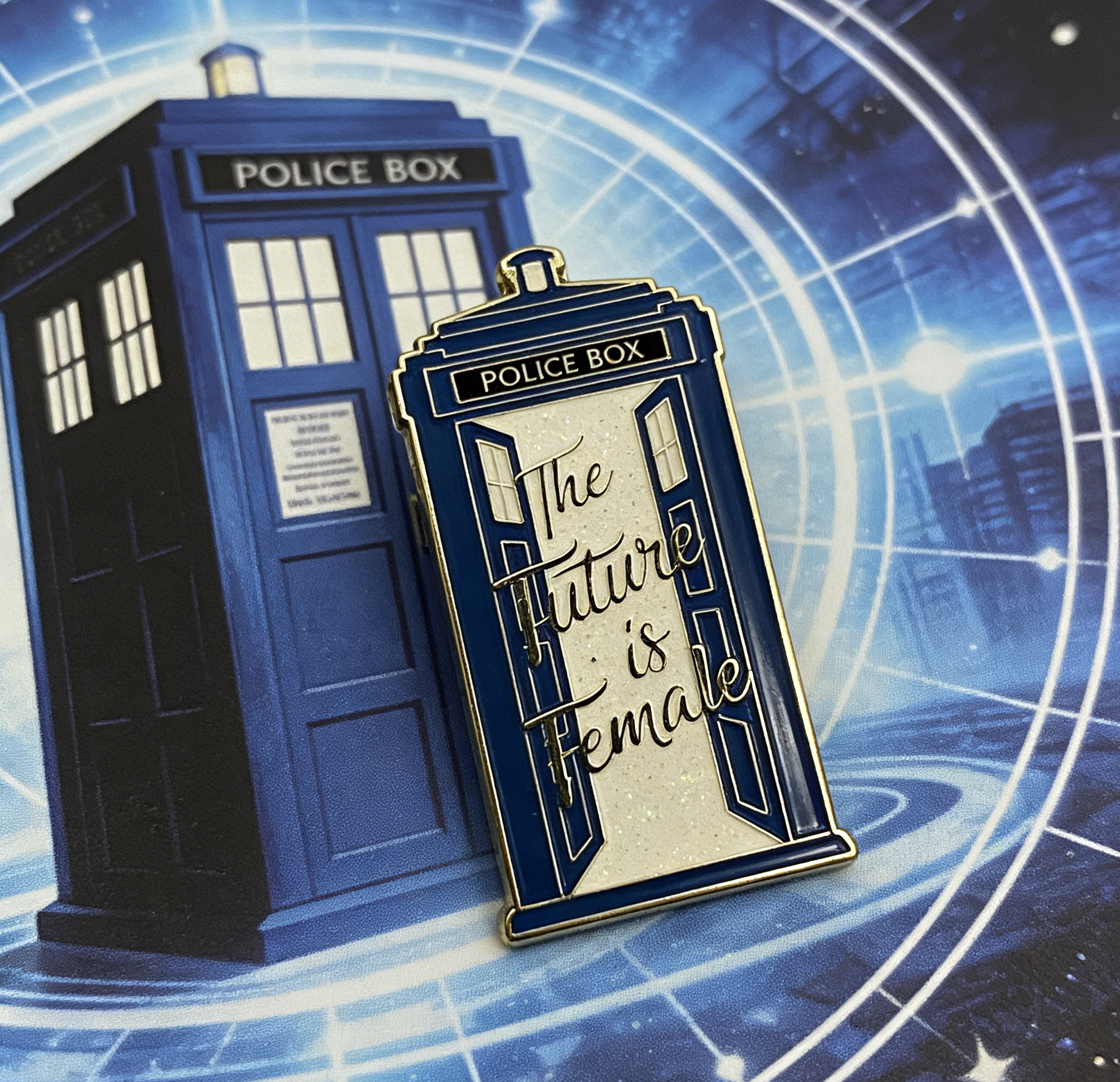 TARDIS Pin Collection