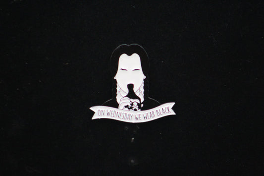 The Addams Family Wednesday Pin