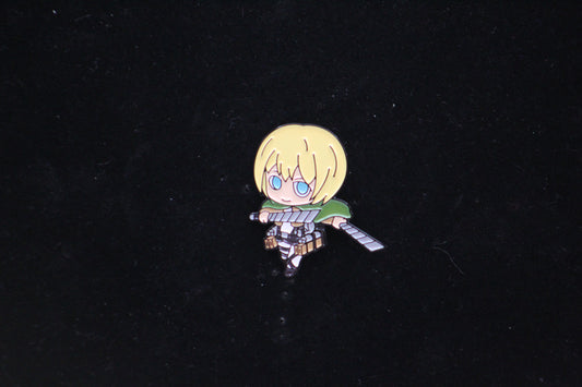 Attack on Titan Armin Kawaii Pin