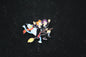 Futurama Fry Lela and Bender Harry Potter Crossover Pin