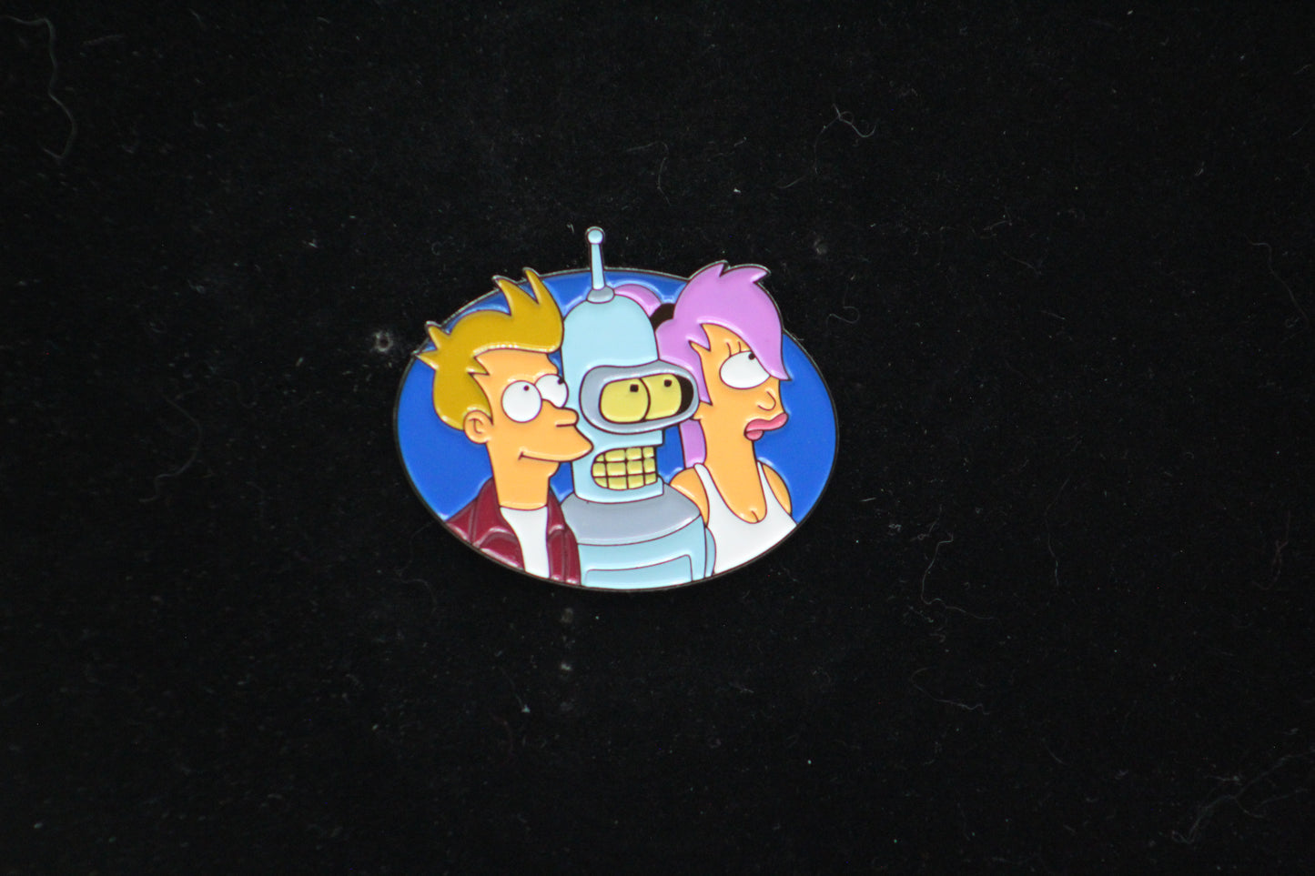 Futurama Fry Lela and Bender Pin
