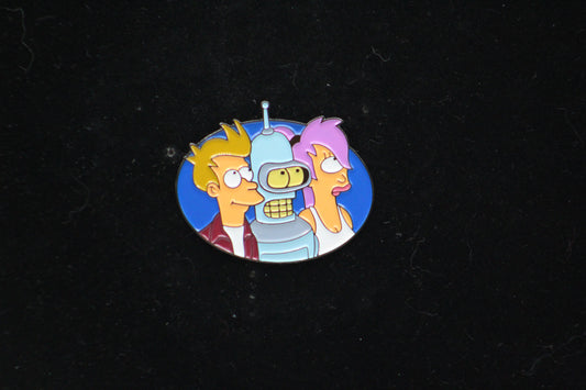 Futurama Fry Lela and Bender Pin