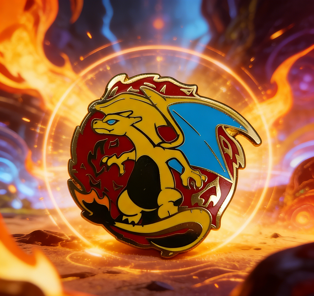 Pokemon Charizard Pin