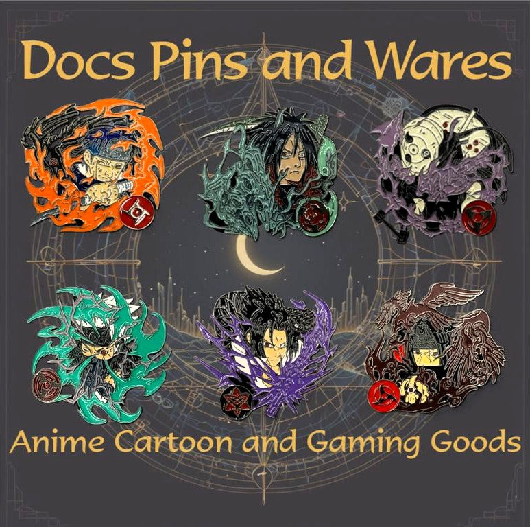 Naruto Sharingan Users Pins