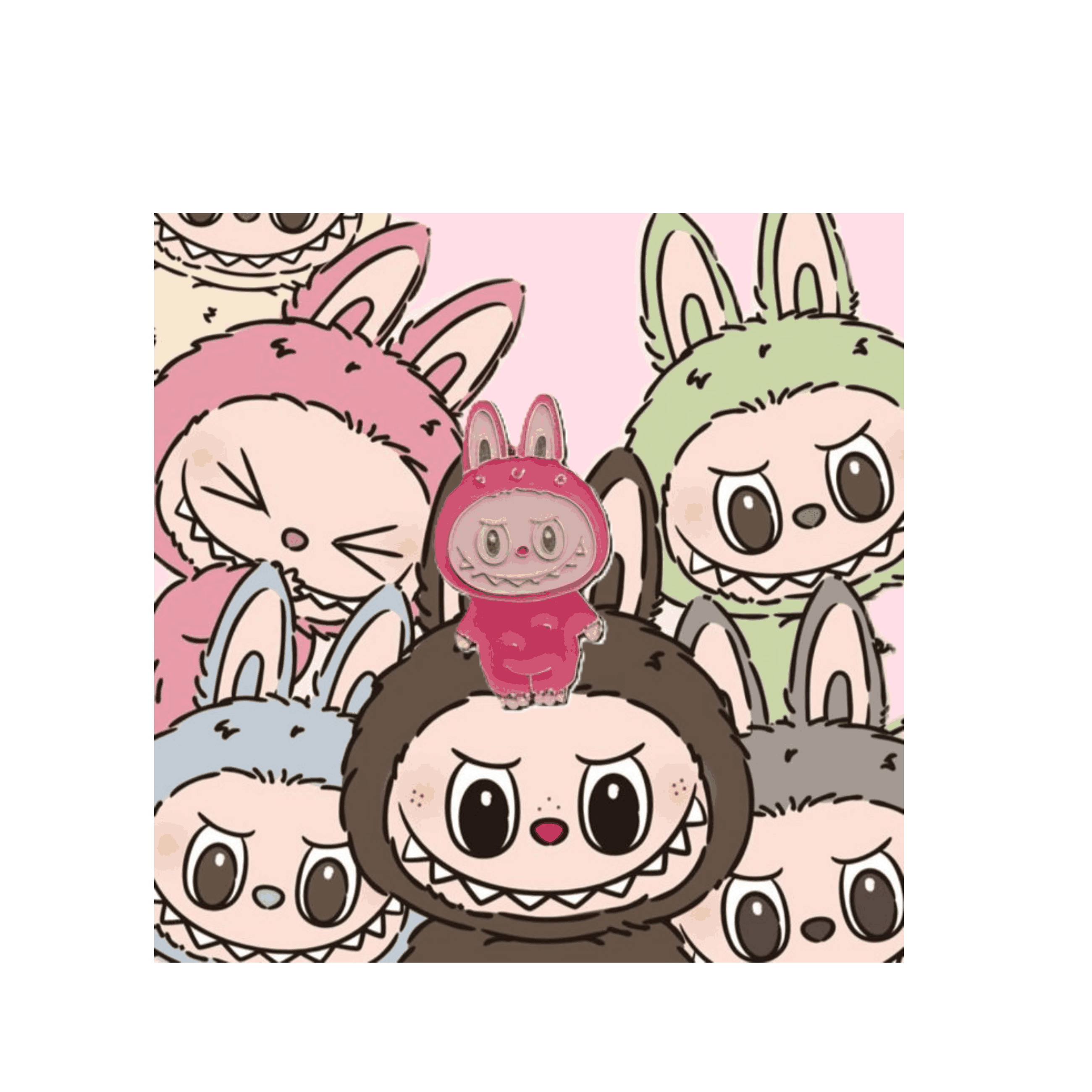 Labubu Colors Pins