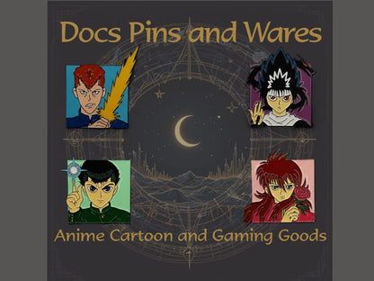 Yuyu Hakusho Character Pin Set
